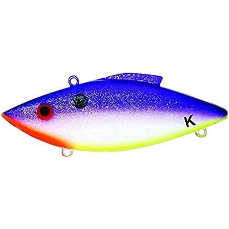 Bill Lewis Kmg522 KnockNTrap Lipless Crankbait, 3 12, 34 Oz Royale, Sinking BLF-KMG522